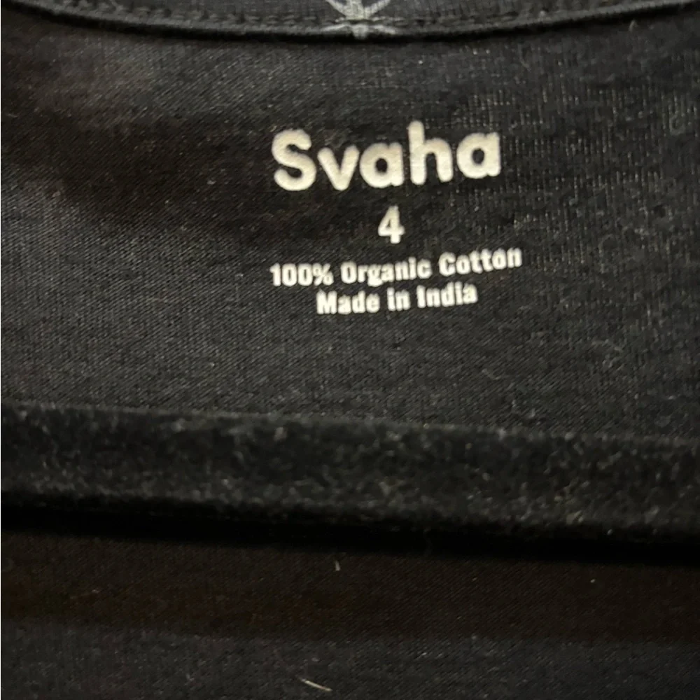 Svaha | Constellations Dress | Black 100% Organic Cotton | EUC | Size 4 - Picture 4 of 4